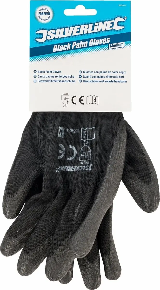 Silverline Handschoen M 685924 - Ademend - Medium