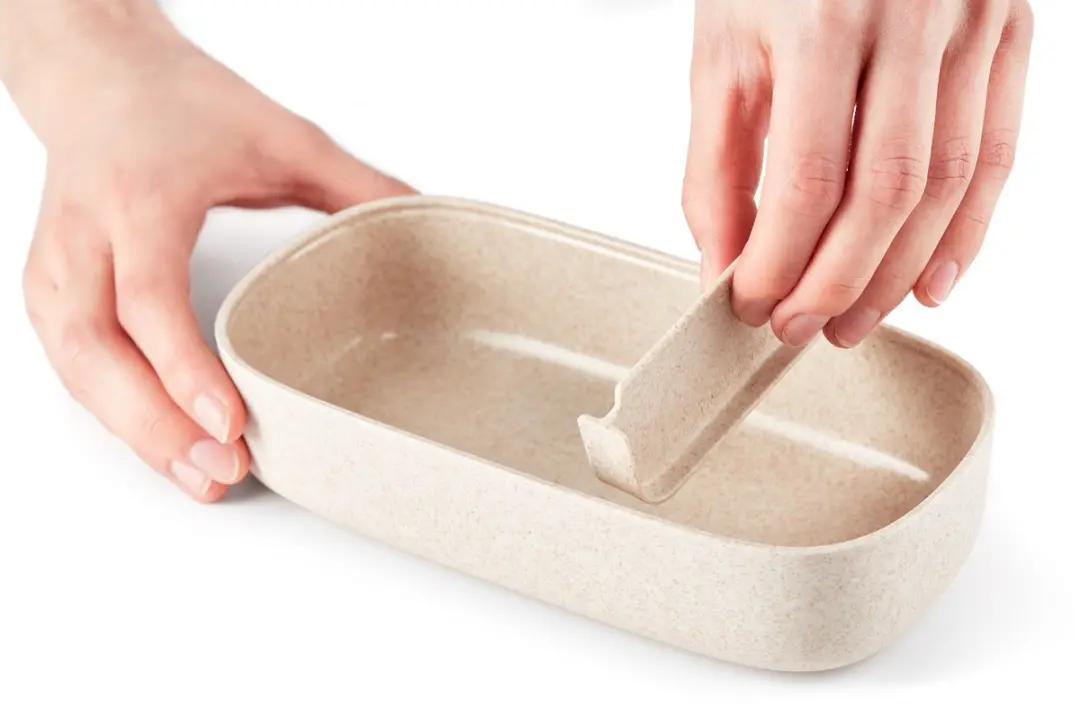 Lékué Lunchbox To Go Organic 0,5L - Beige
