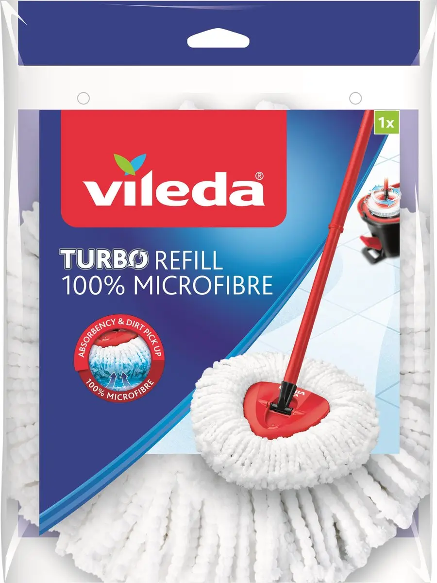 Vileda Classic Easy Wring and Clean Vervanging 152623 - Wit - afbeelding 6 van 6
