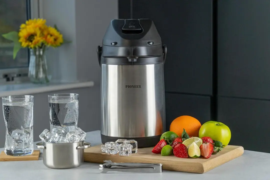Pioneer Thermoskan 3L - Zilver - afbeelding 4 van 6