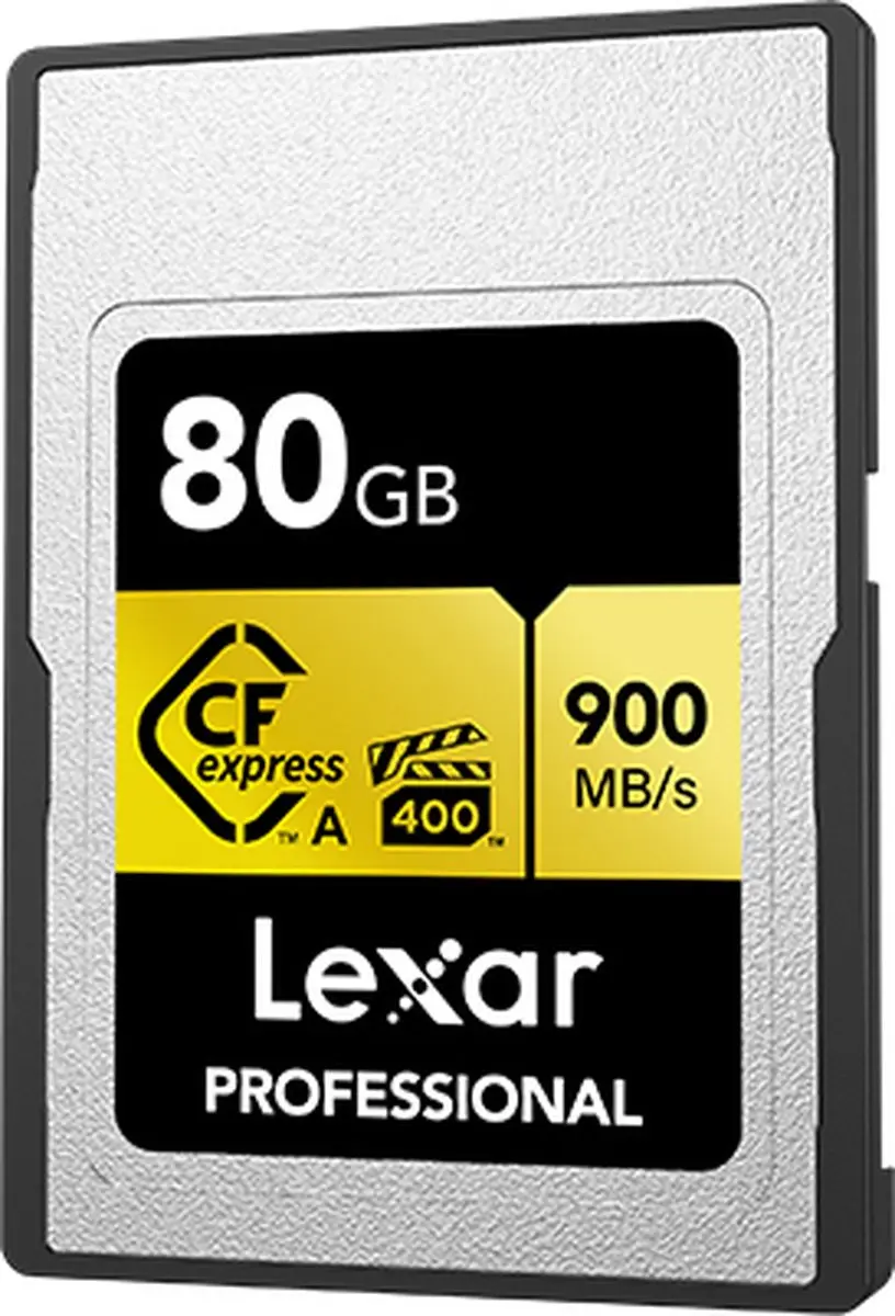 Lexar CFexpress PRO Type A Gold Series 80GB - 900MB/s Lezen