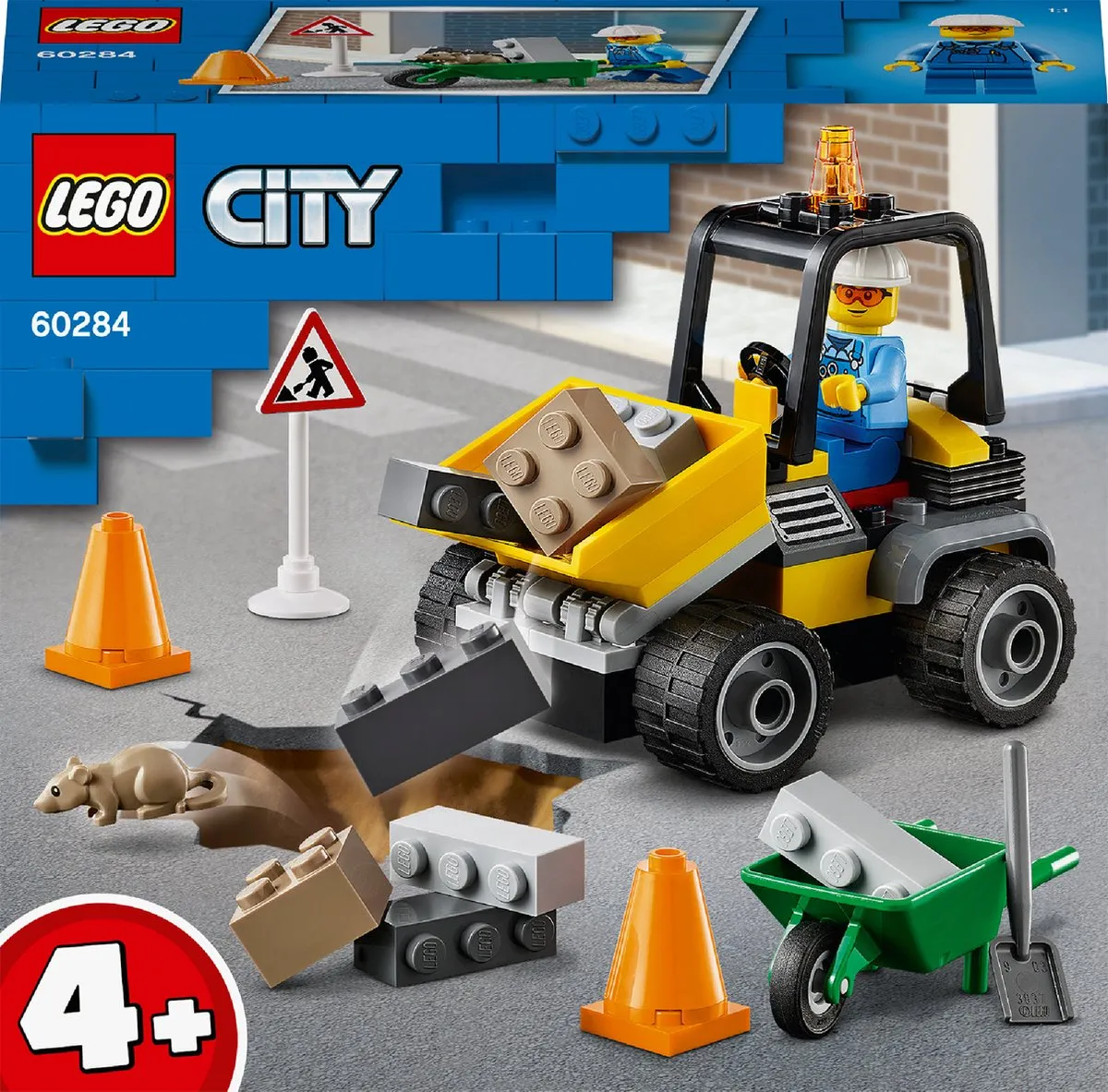 LEGO City Roadwork Truck 60284