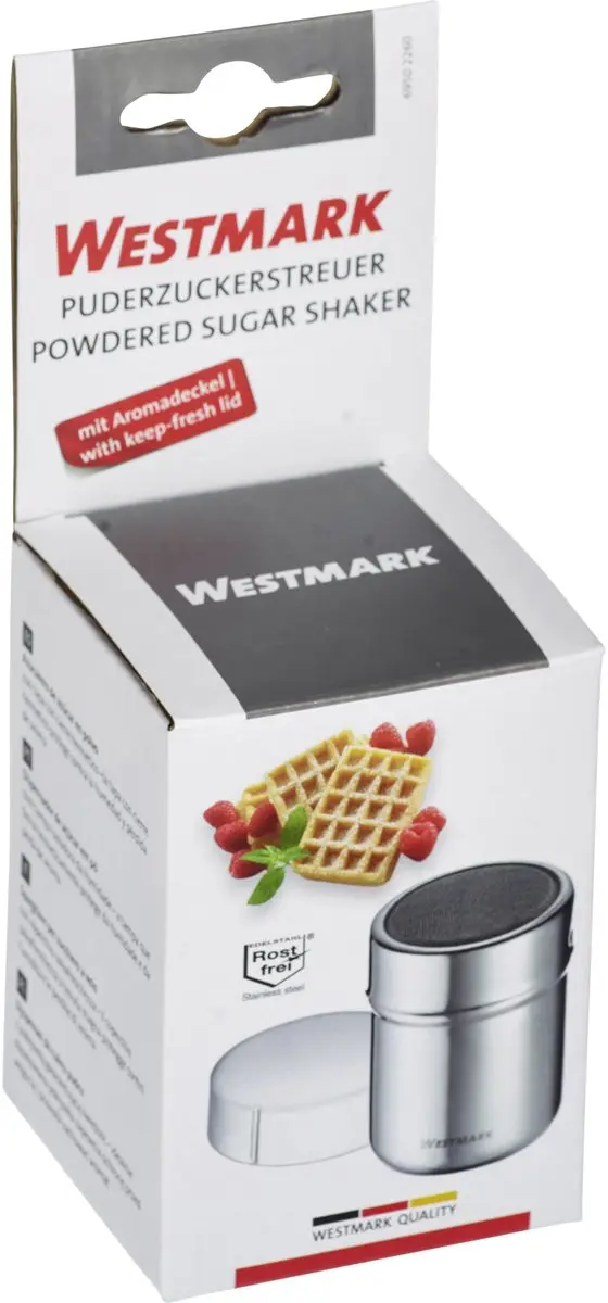 Westmark Poedersuikerstrooier 69502260 - 80-100g - Zilver