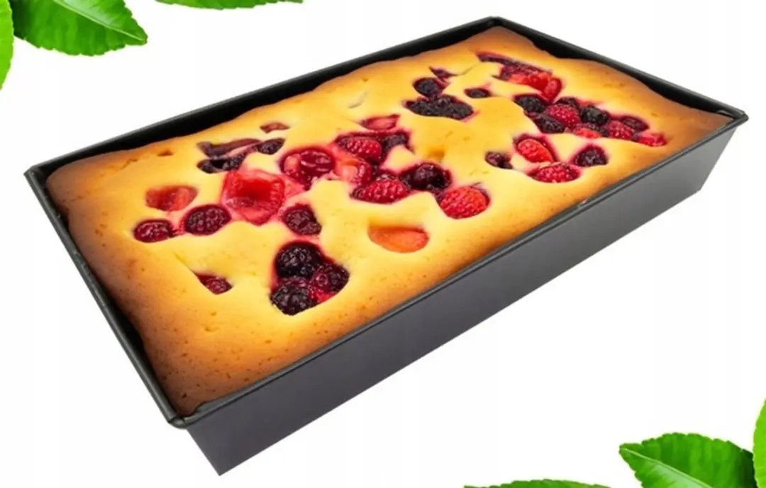 Meyerhoff Bakery Rechthoekige Cake Bakvorm 36x23,5cm - Zwart