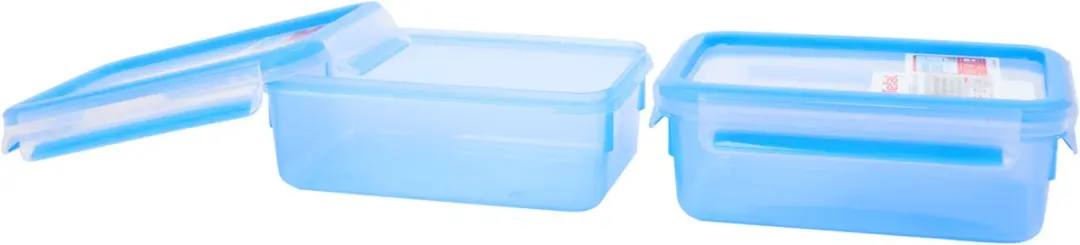 Tefal Masterseal Essential N1033845 Vershoudbakjes - 4 Stuks - Blauw