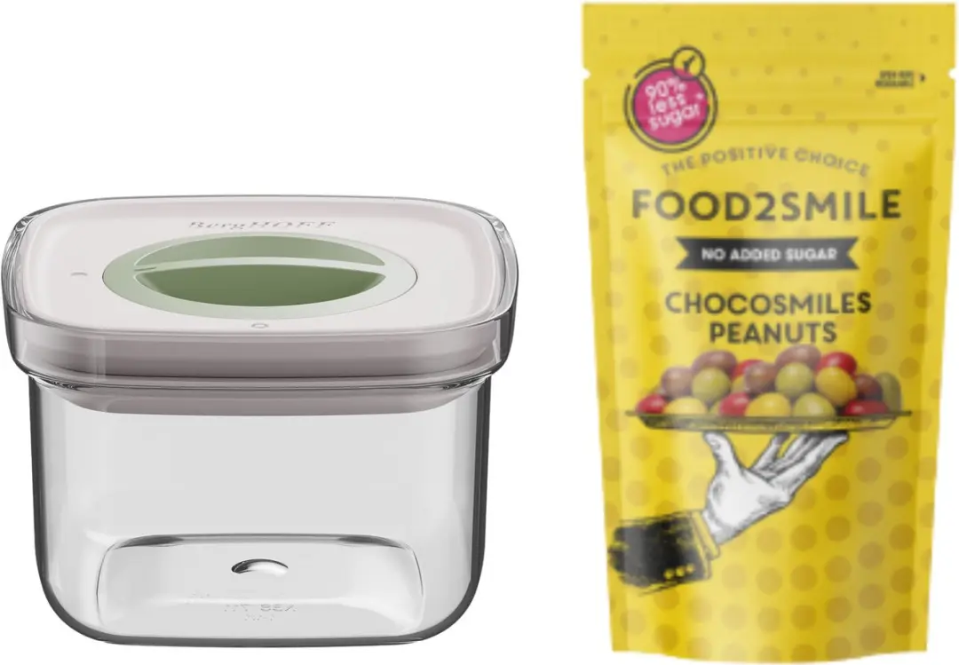 BergHOFF Food2Smile Smart Seal 0.4L Chocosmiles Peanuts 85g