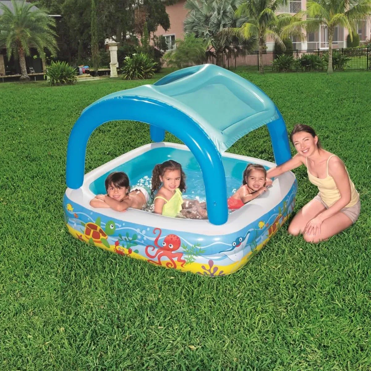 Bestway Speelbad 140x140x114cm - 265L - Blauw