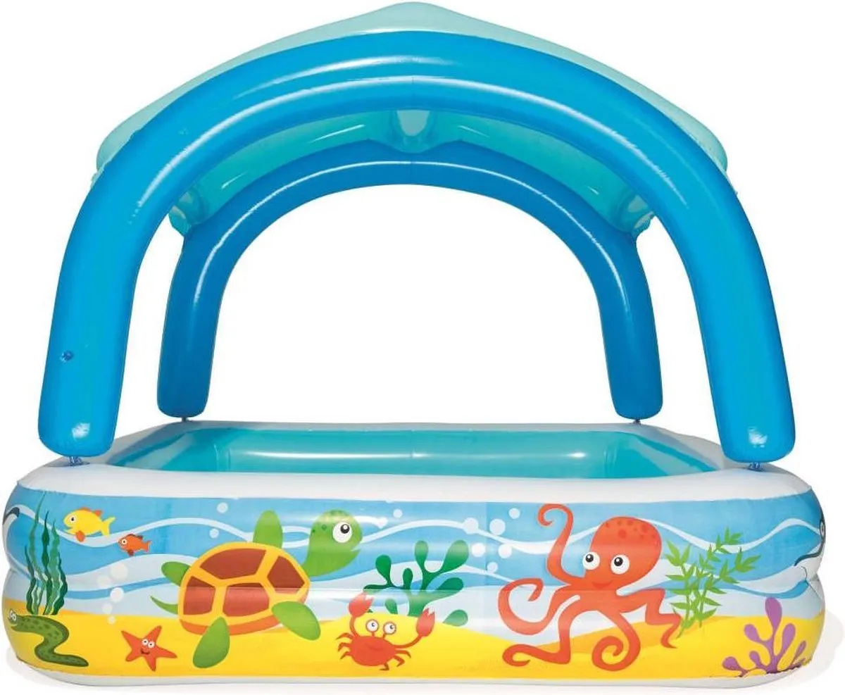 Bestway Speelbad 140x140x114cm - 265L - Blauw - afbeelding 6 van 6