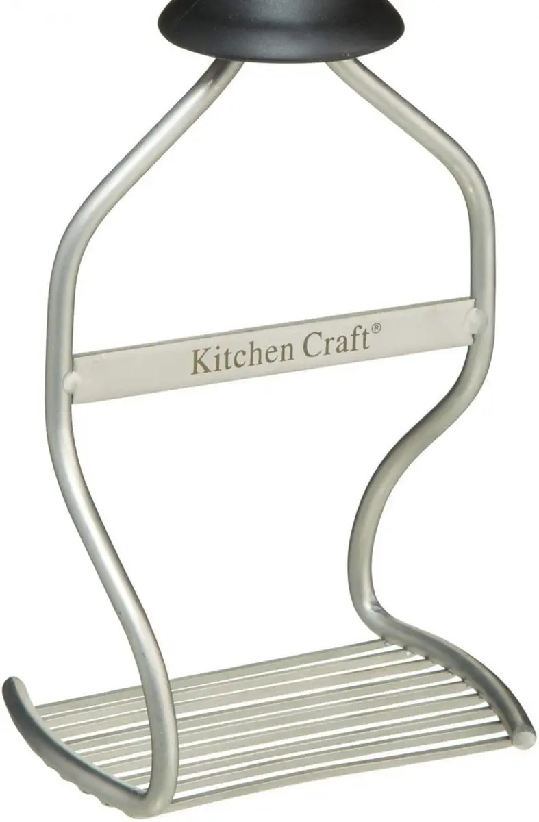 KitchenCraft Aardappelstamper - Zwart