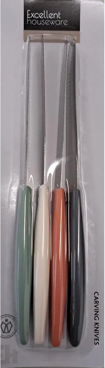 Excellent Houseware Steakmessenset 4-delig - 4 Stuks
