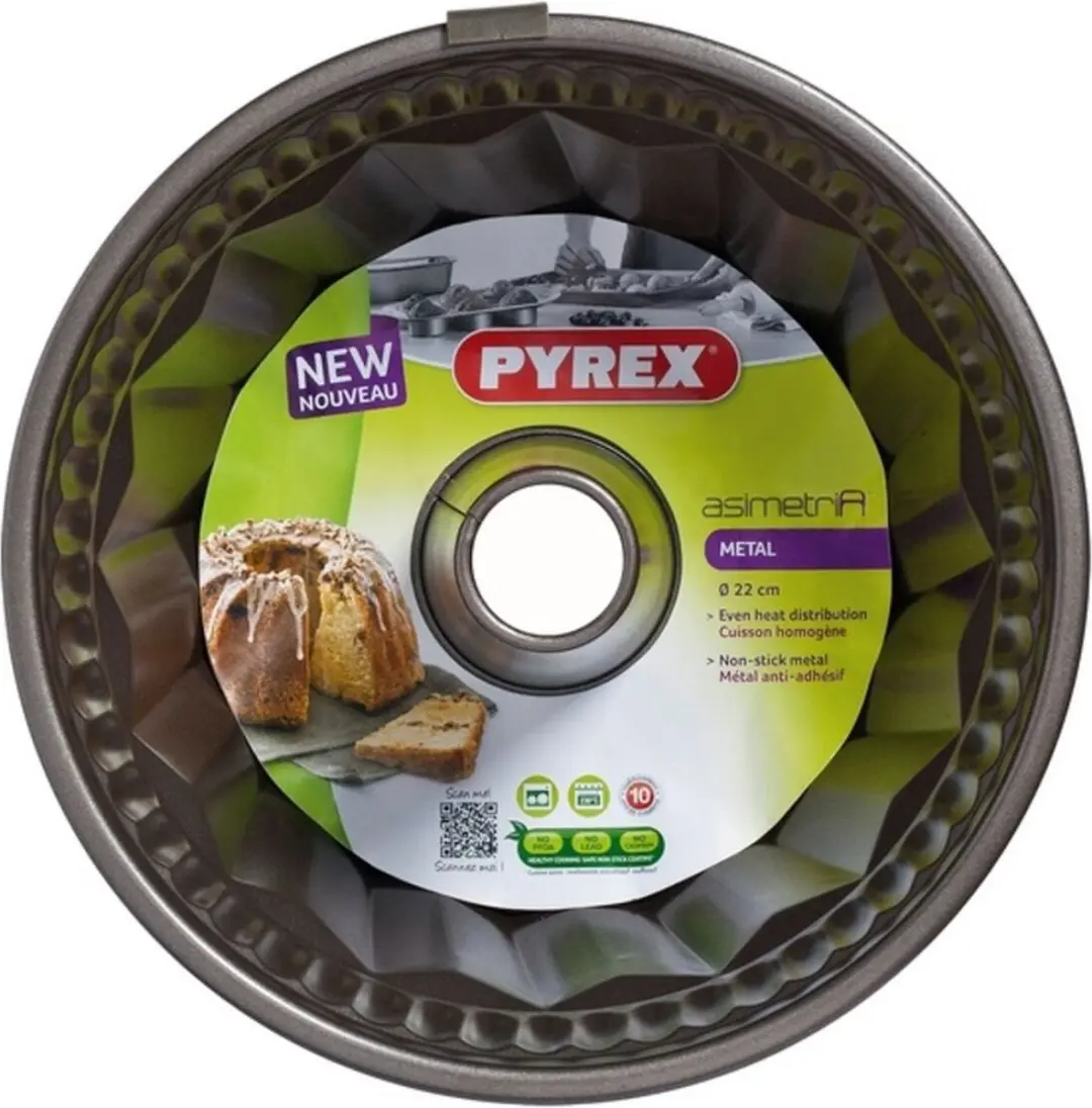 PYREX Tulbandvorm 22cm - Bruin