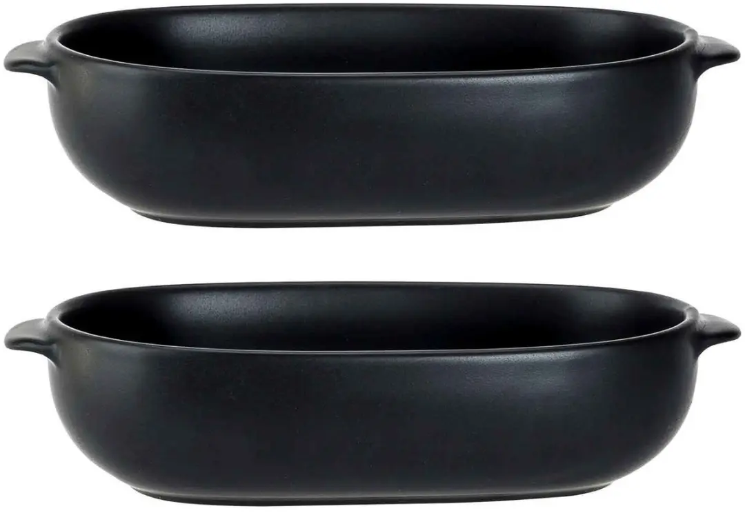 Cosy&Trendy Ovenschalen Zwart 18,5x11,5cm