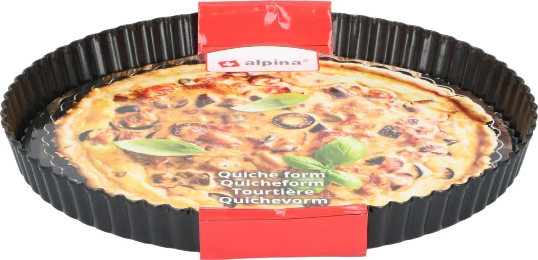 Alpina Quichevorm Ø28cm Zwart