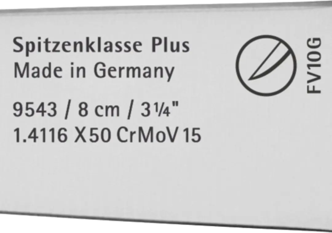 WMF Spitzenklasse Plus Groentemes 8cm - Roestvrijstaal