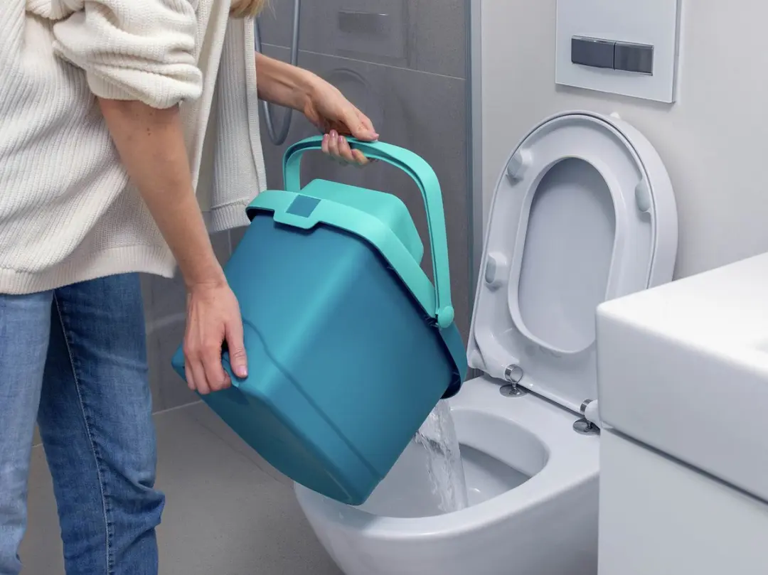 Leifheit Power Clean Emmer 10L - Turquoise