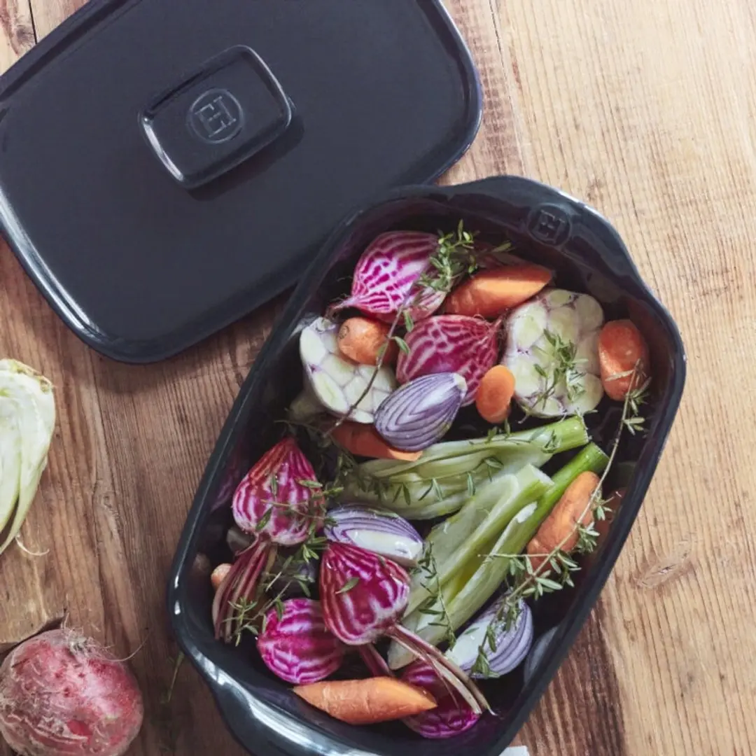 Emile Henry Ovenschaal E-box 2.95L - Groen