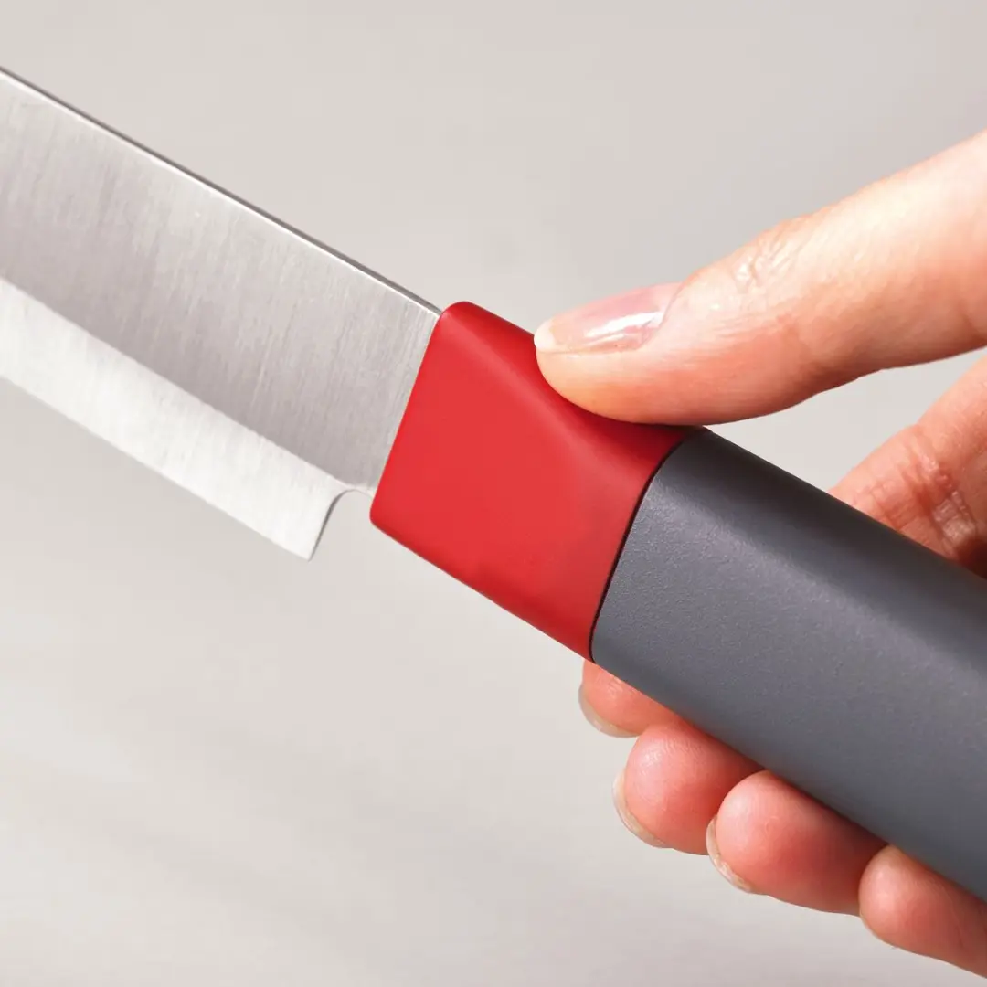 Joseph Joseph Duo Messenset 5-delig - grijs/rood