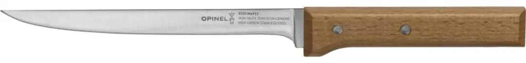 Opinel Parallèle N°121 Fileermes 18cm - RVS/Beukenhout