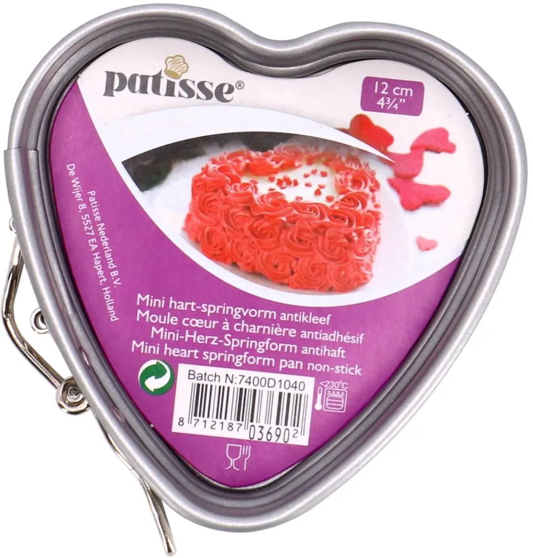 Patisse Springvorm Silver Top Hartvorming 12 cm