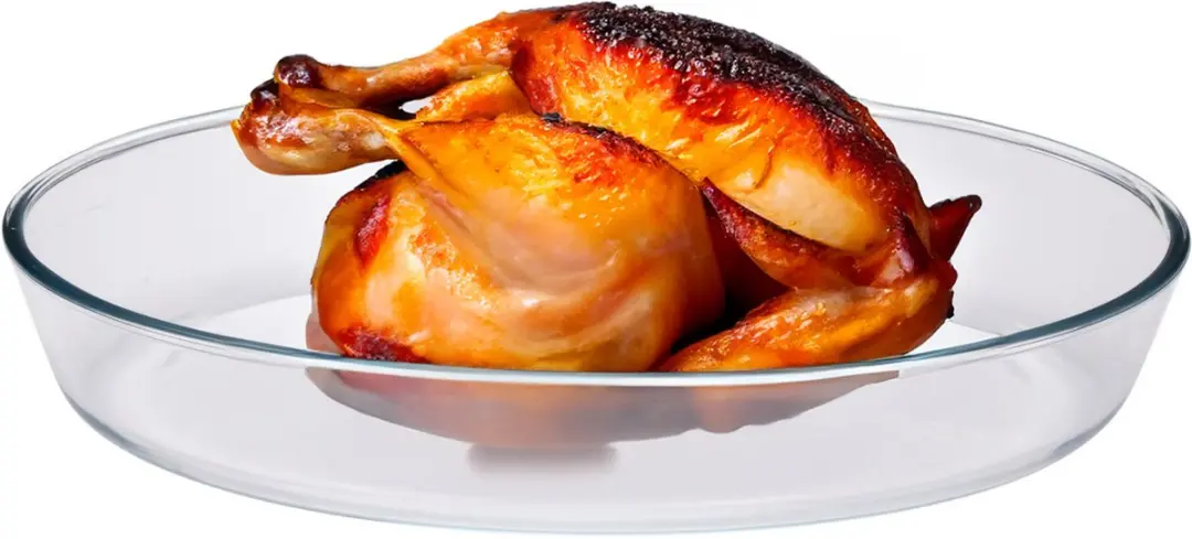 Alpina Ovenschaal Borosilicaat Glas - 2 Stuks - 3L - 35x24cm