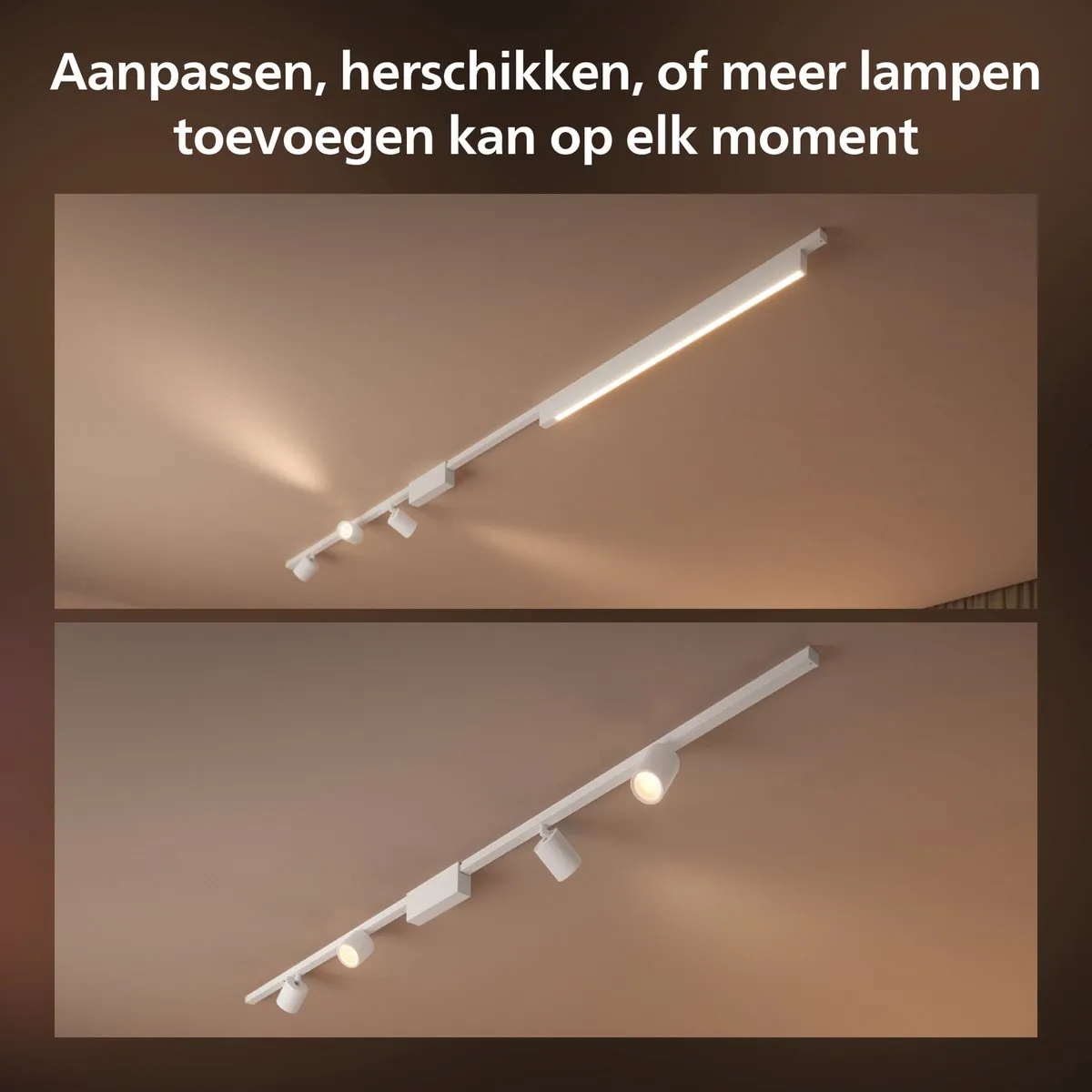 Philips Hue Perifo Hanglamp - 3 Lichtpunten - Zwart