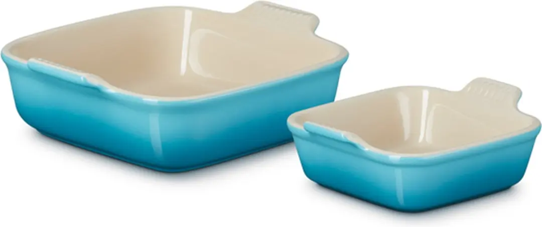 Le Creuset Ovenschaal Vierkant Set 2 Stuks