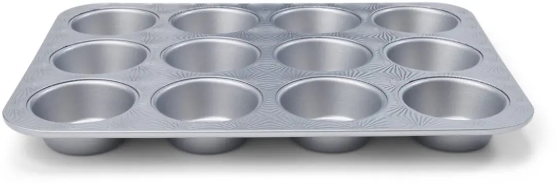 Patisse Vintage Cupcakevorm - 12 Stuks - Zilver