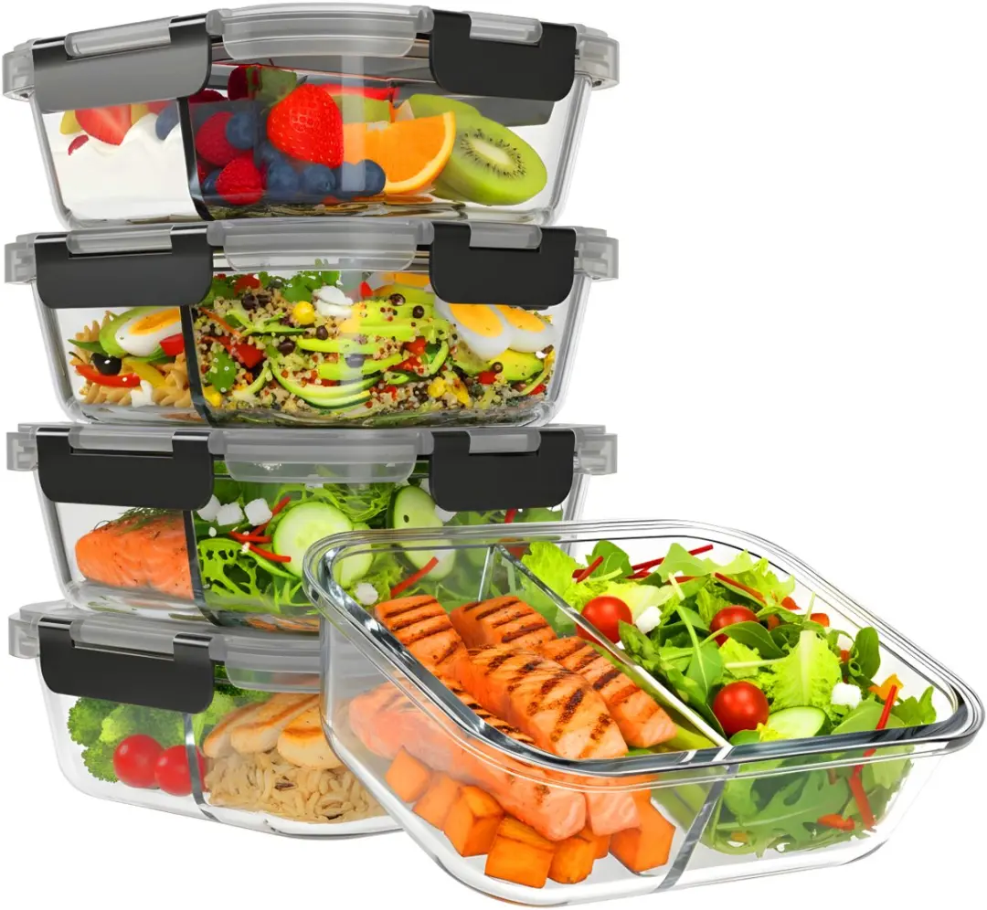 KitchenBrothers Meal Prep Bakjes Set KB1004194