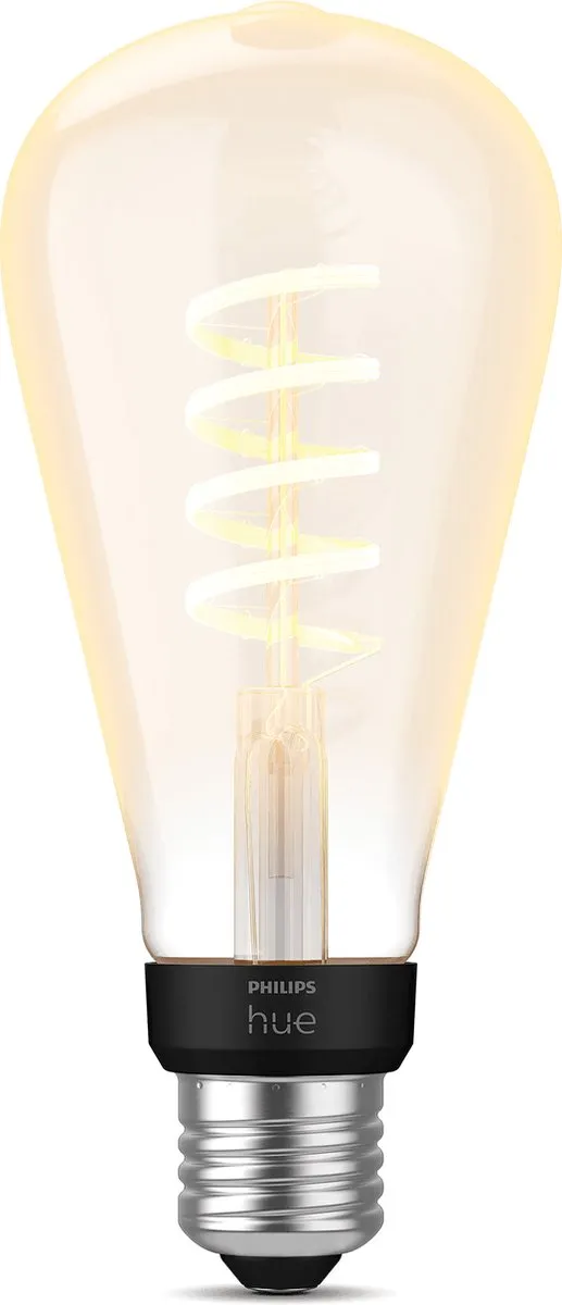 Philips Hue Filament E27 ST72 - 7W - 2100K - Amber
