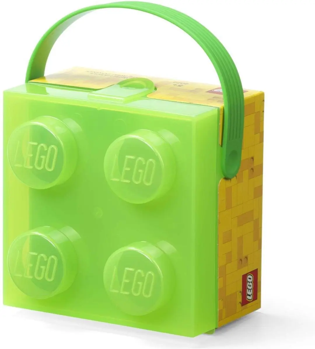 LEGO Lunchbox Brick 4 Groen - 1 Vak