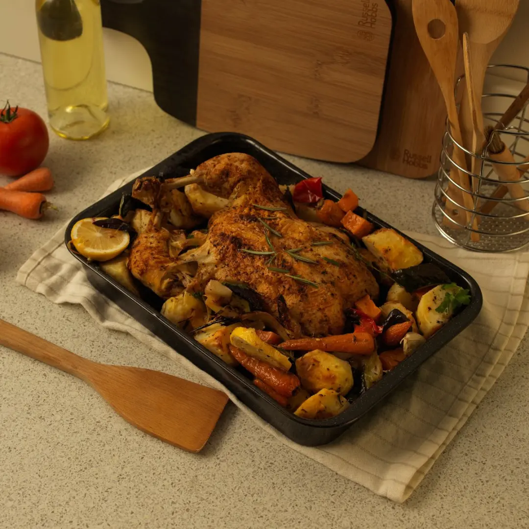 Russell Hobbs Romano Braadpan 36cm - Zwart