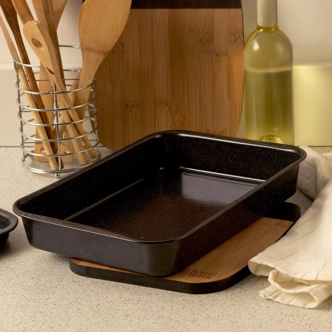 Russell Hobbs Romano Braadpan 36cm - Zwart