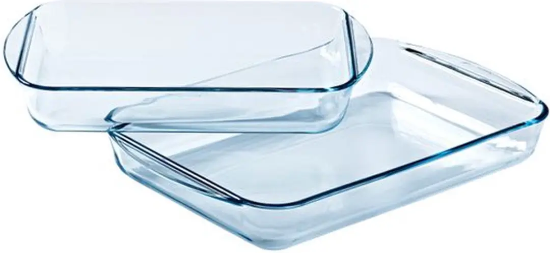 PYREX Essentials Ovenschaal Rechthoek 2-delig