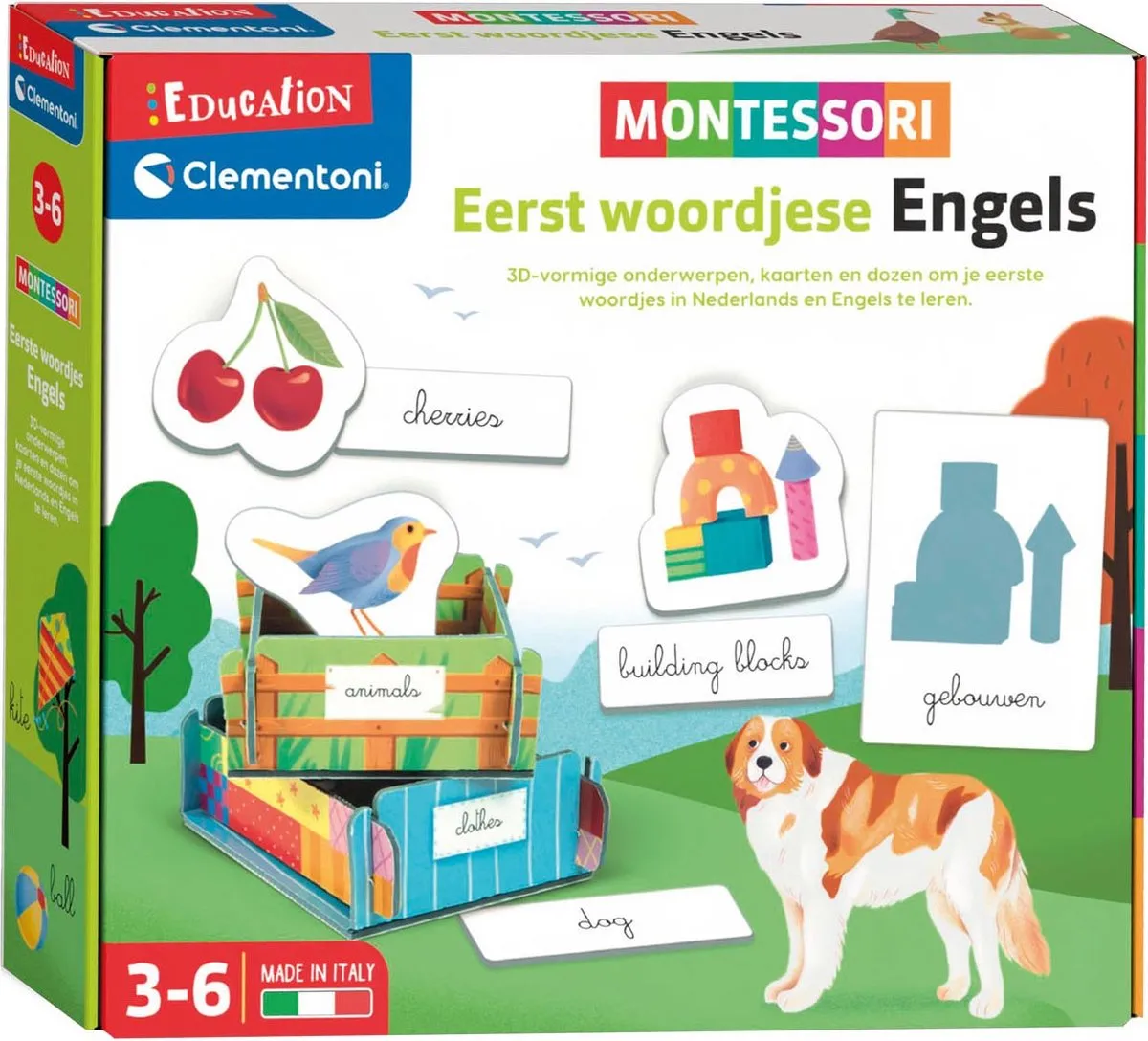 Clementoni Montessori English NL - 24 Vormen