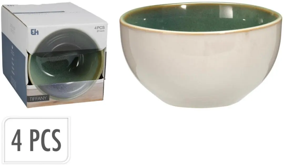 Excellent Houseware Kenji Soepkommen Set 8 Stuks - 580ml