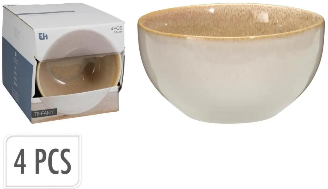 Excellent Houseware Kenji Soepkommen Set 8 Stuks - 580ml