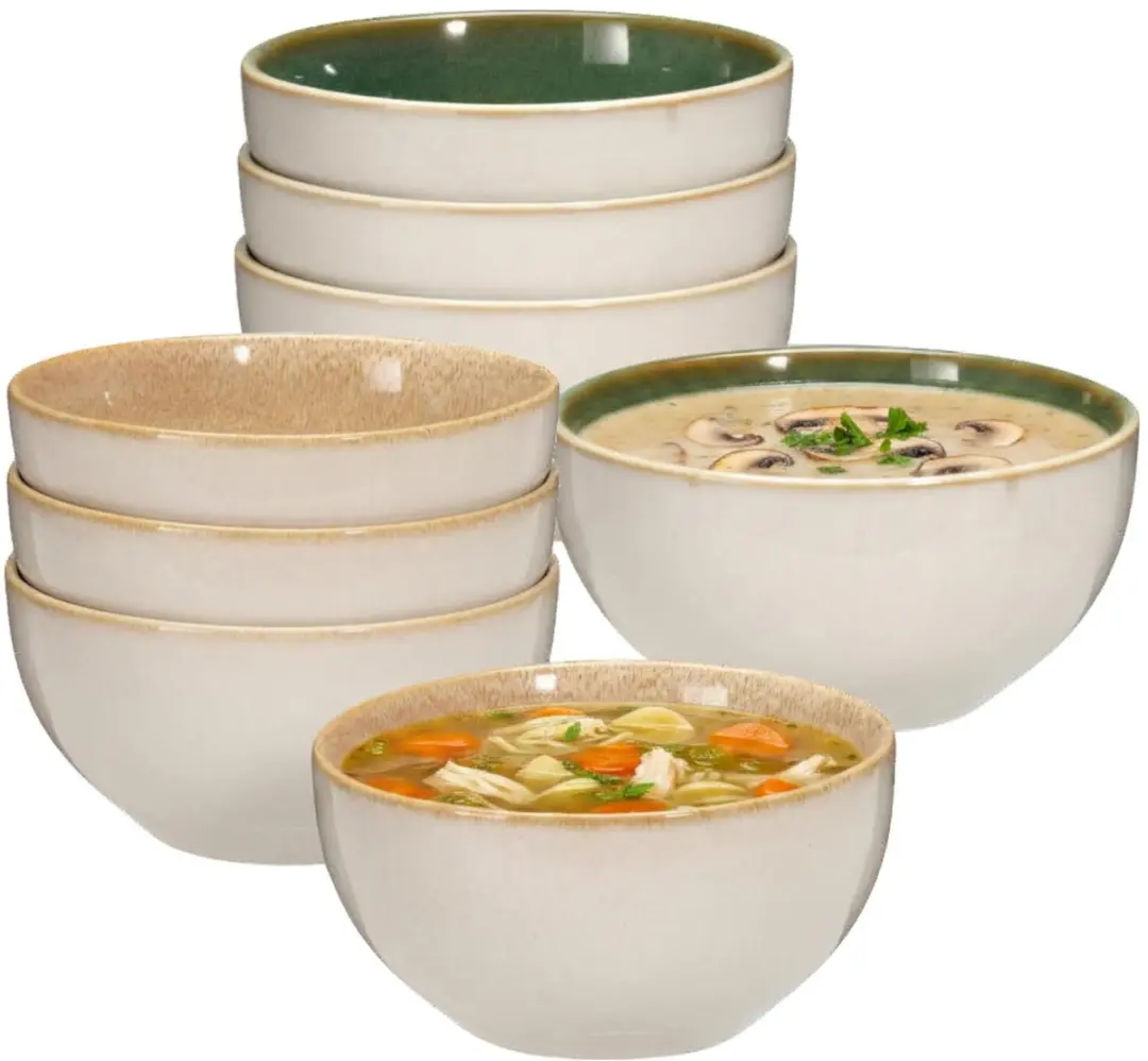 Excellent Houseware Kenji Soepkommen Set 8 Stuks