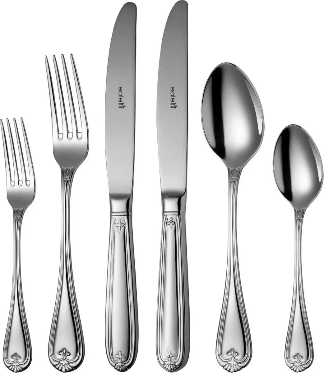 Sola Symphony Bestekset 100-delig - 12 Personen - Zilver