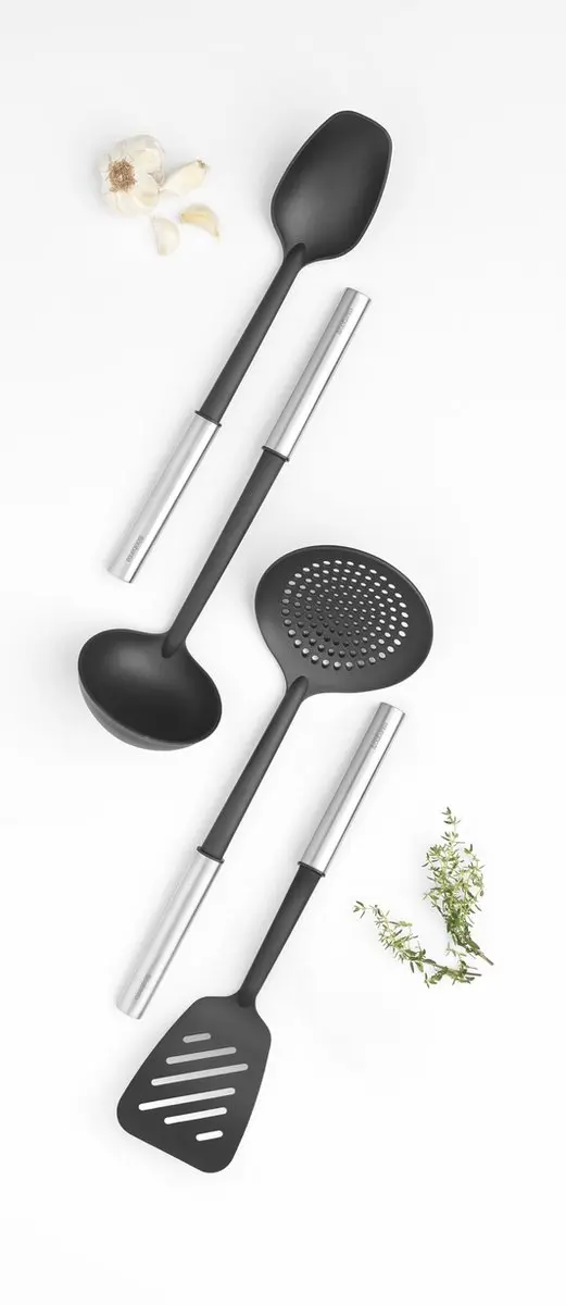 Brabantia Profile Keukengerei Set 4-delig - Anti-aanbak RVS