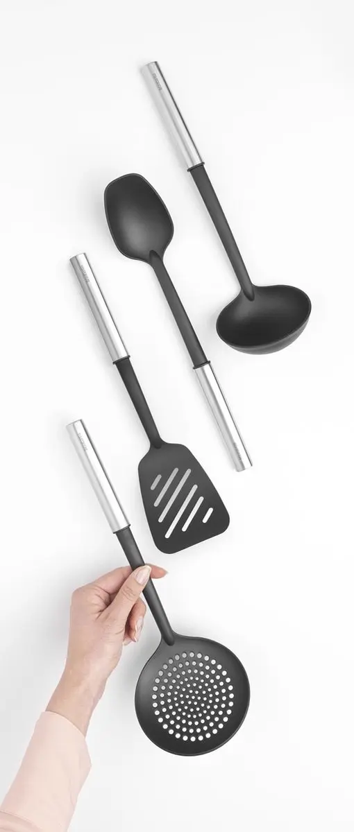 Brabantia Profile Keukengerei Set 4-delig - Anti-aanbak RVS