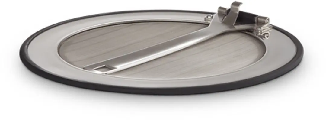 Le Creuset Anti-spatdeksel 20-24cm - Zwart/Zilver - afbeelding 2 van 2