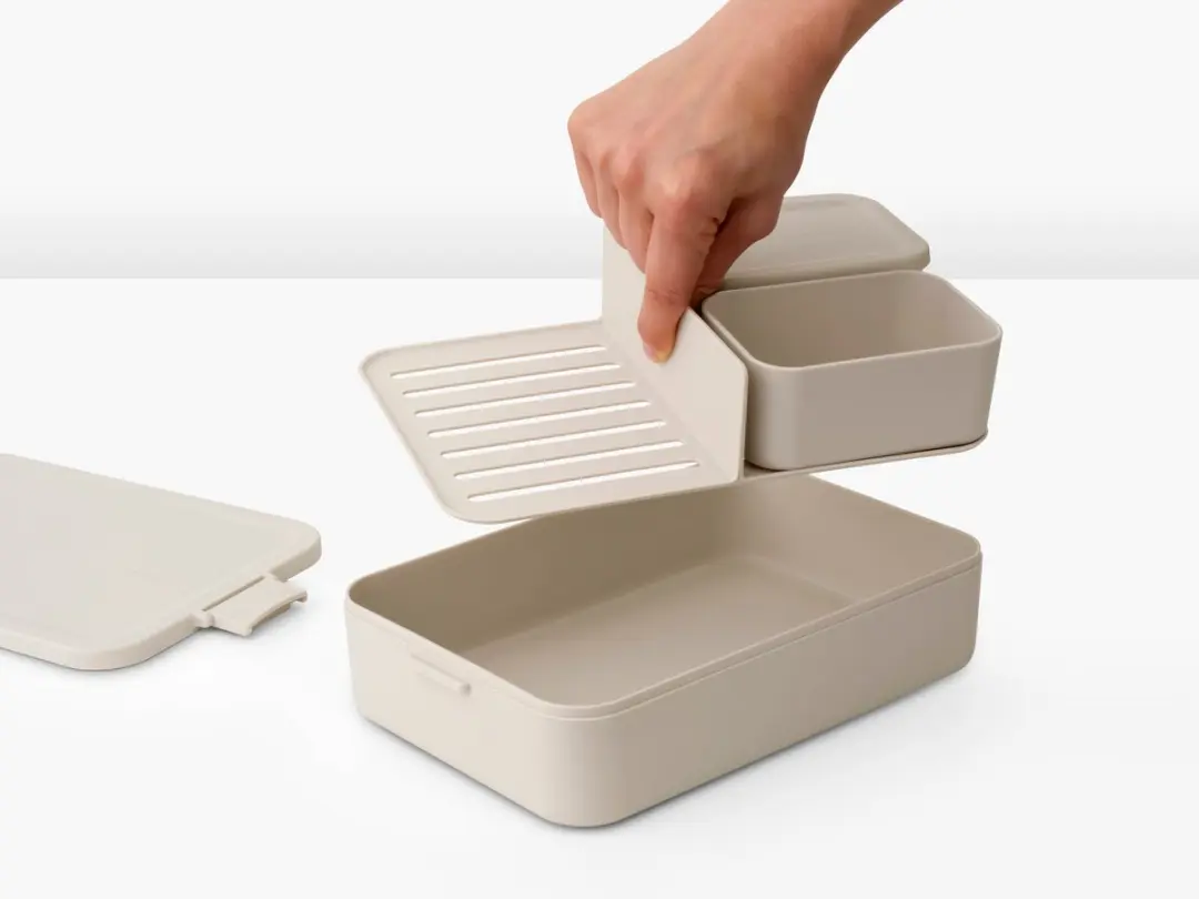 Brabantia Make & Take Bento Lunchbox 241369 - 2L - Soft Beige - afbeelding 6 van 6