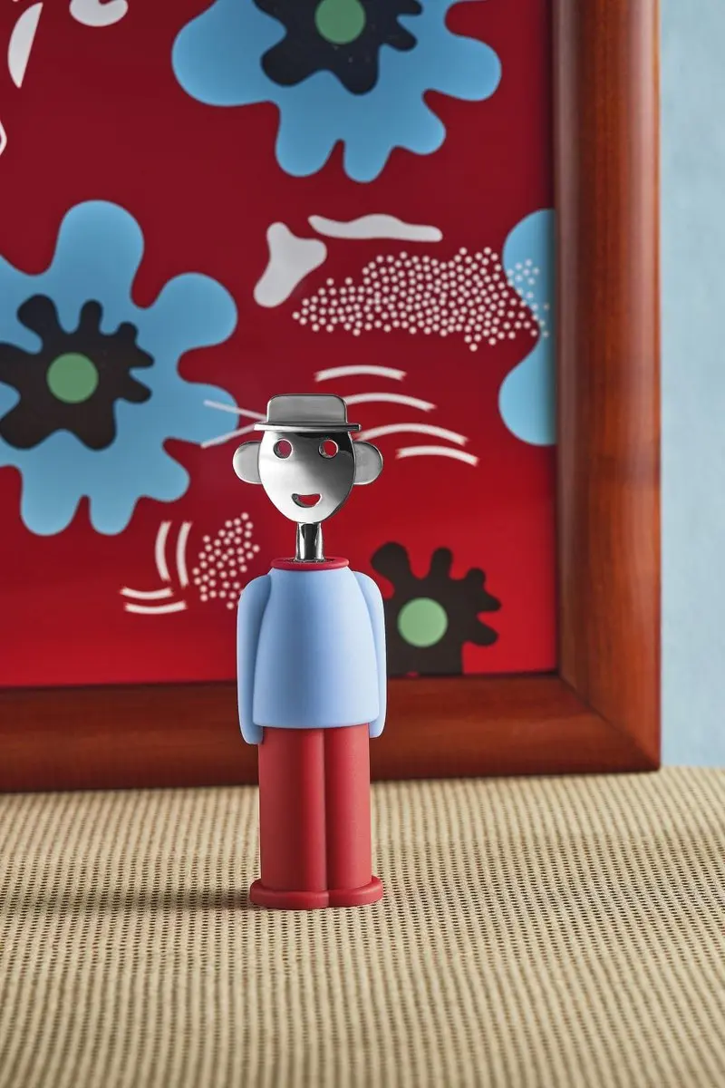 Alessi Alessandro Mendini Kurkentrekker Anna G. AM23 - Lichtblauw