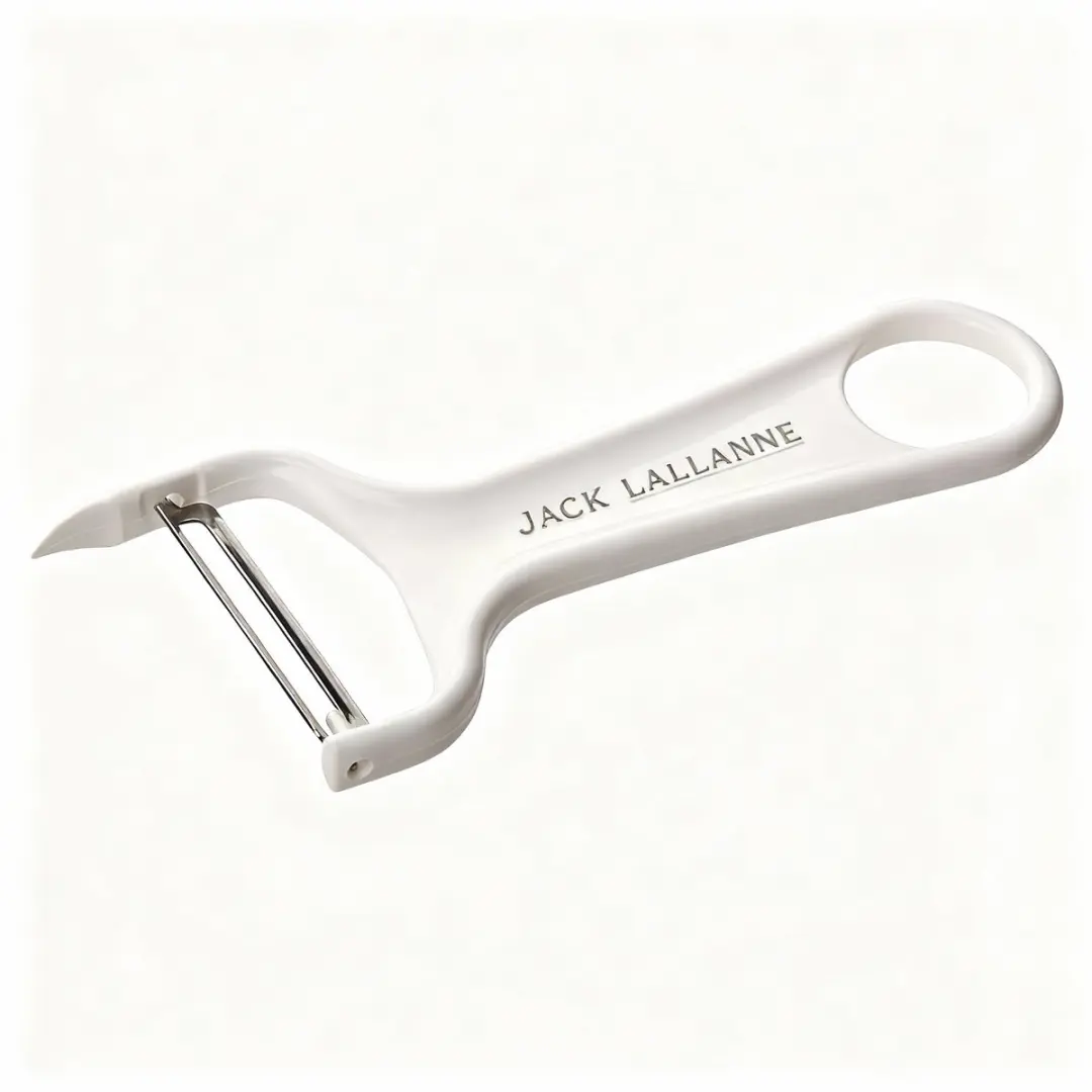 Fackelmann Groenteschiller 14cm - Wit/Zwart