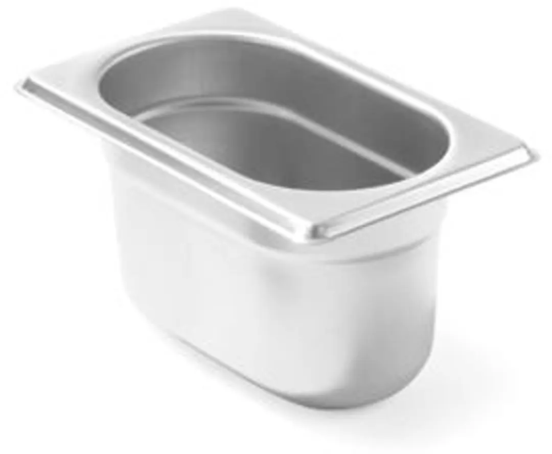 HENDI GN-container 1/9 Budget Line 1L - 176x108x100mm - Grijs
