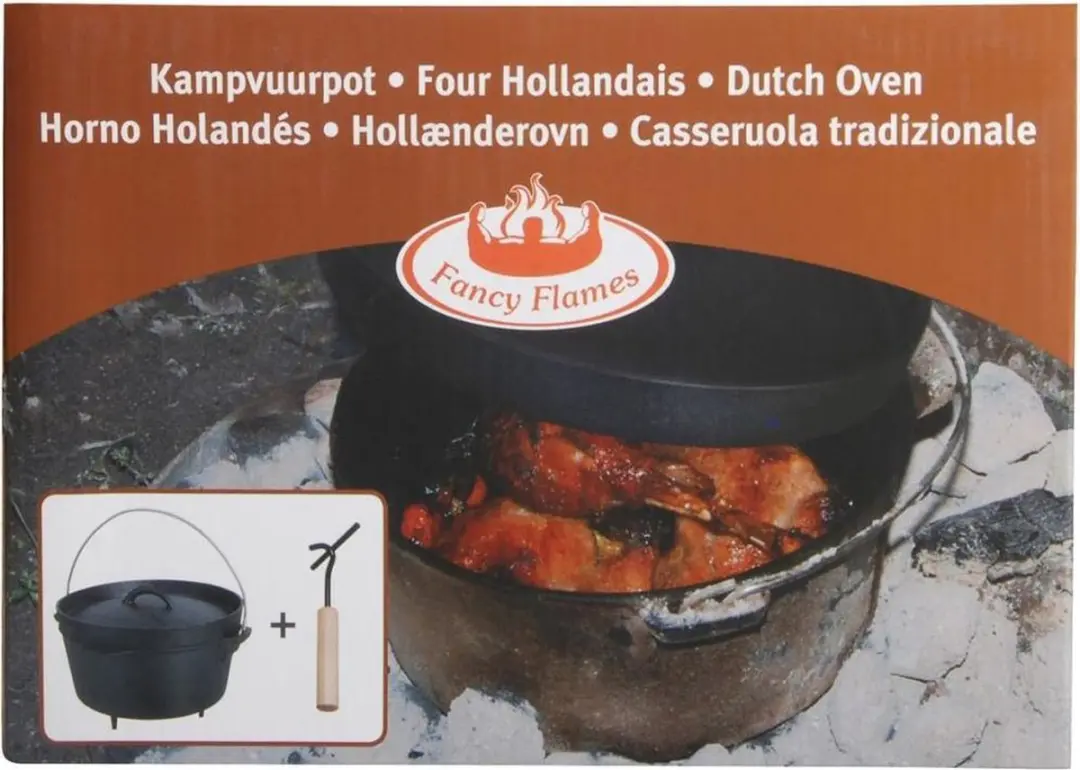 Esschert Design Kampvuurpot FF117 - Zwart