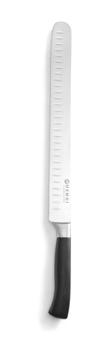 Hendi Profi Line Ham-/Zalmmes 430mm - Granton - Zwart