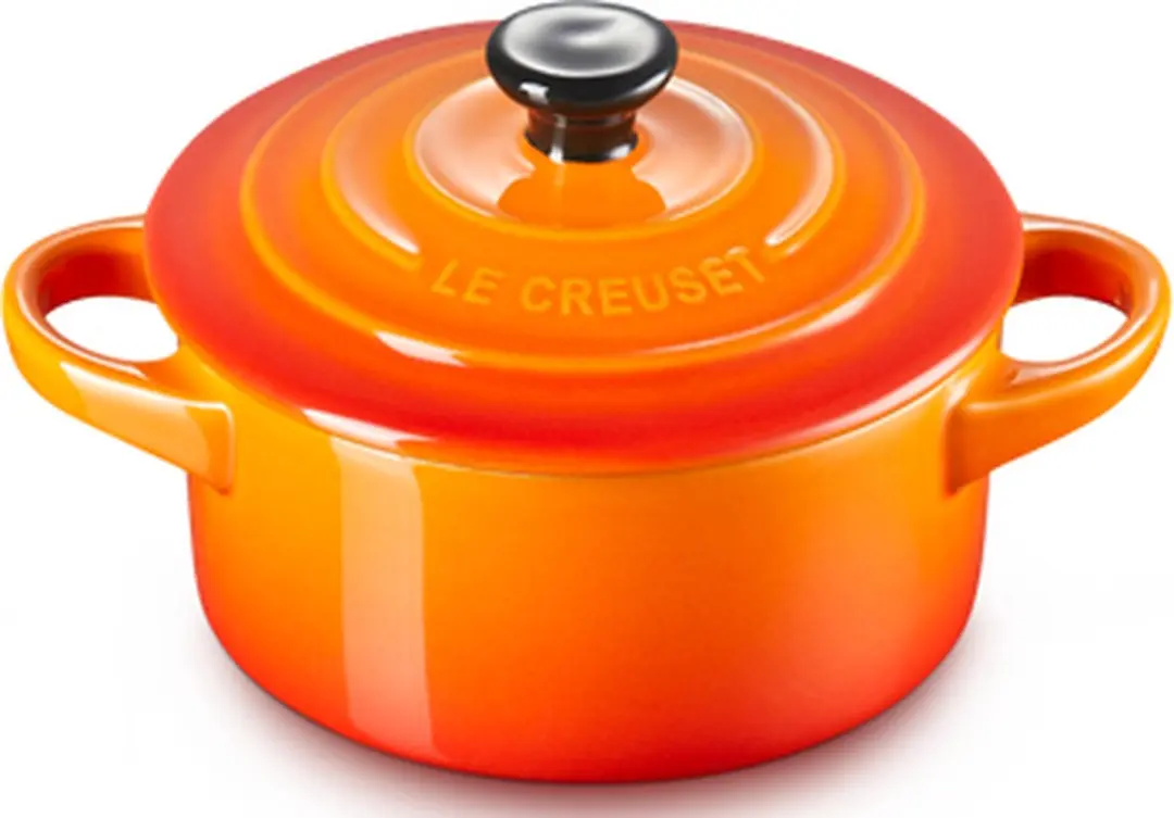 Le Creuset Mini Braad-/Stoofpan 14cm - 650ml - Oranje