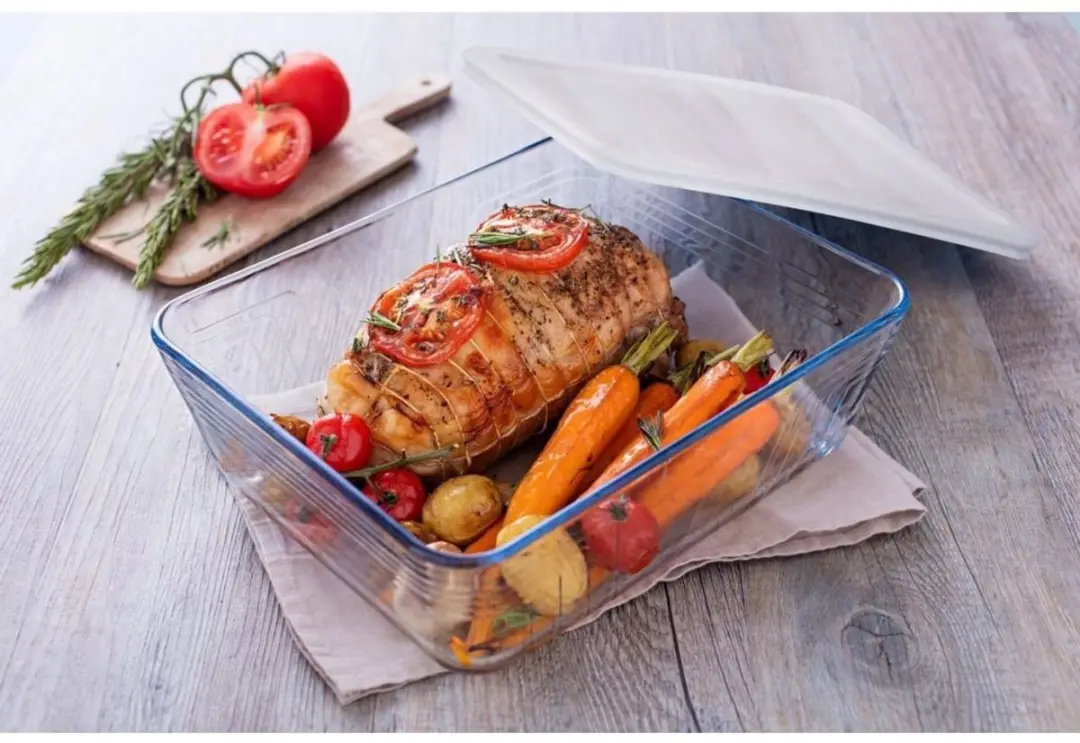PYREX Ovenschalen Set 2 Stuks - 3L - Transparant - afbeelding 6 van 6