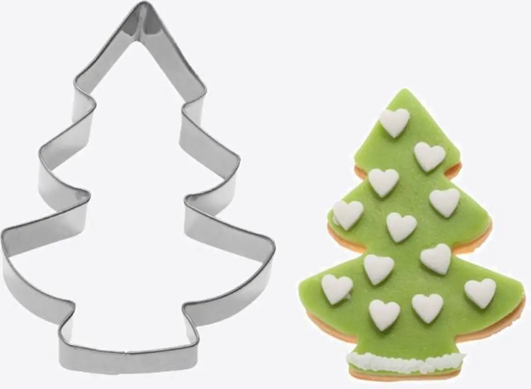 Westmark RVS Kerstboom Uitsteekvorm 5.9x4.5x2.2cm